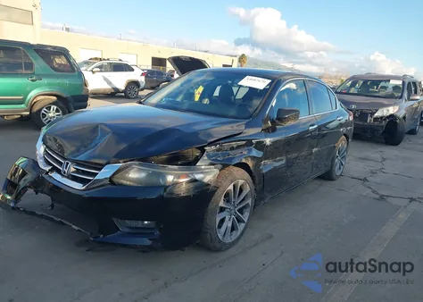 2015 Honda Accord Sport z USA, uszkodzony, nr VIN 1HGCR2F54FA196384